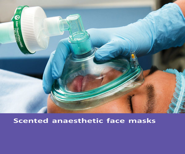 Scented-anaesthetic-face-masks