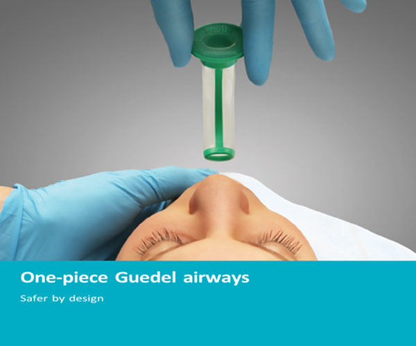 One-piece Guedel airways